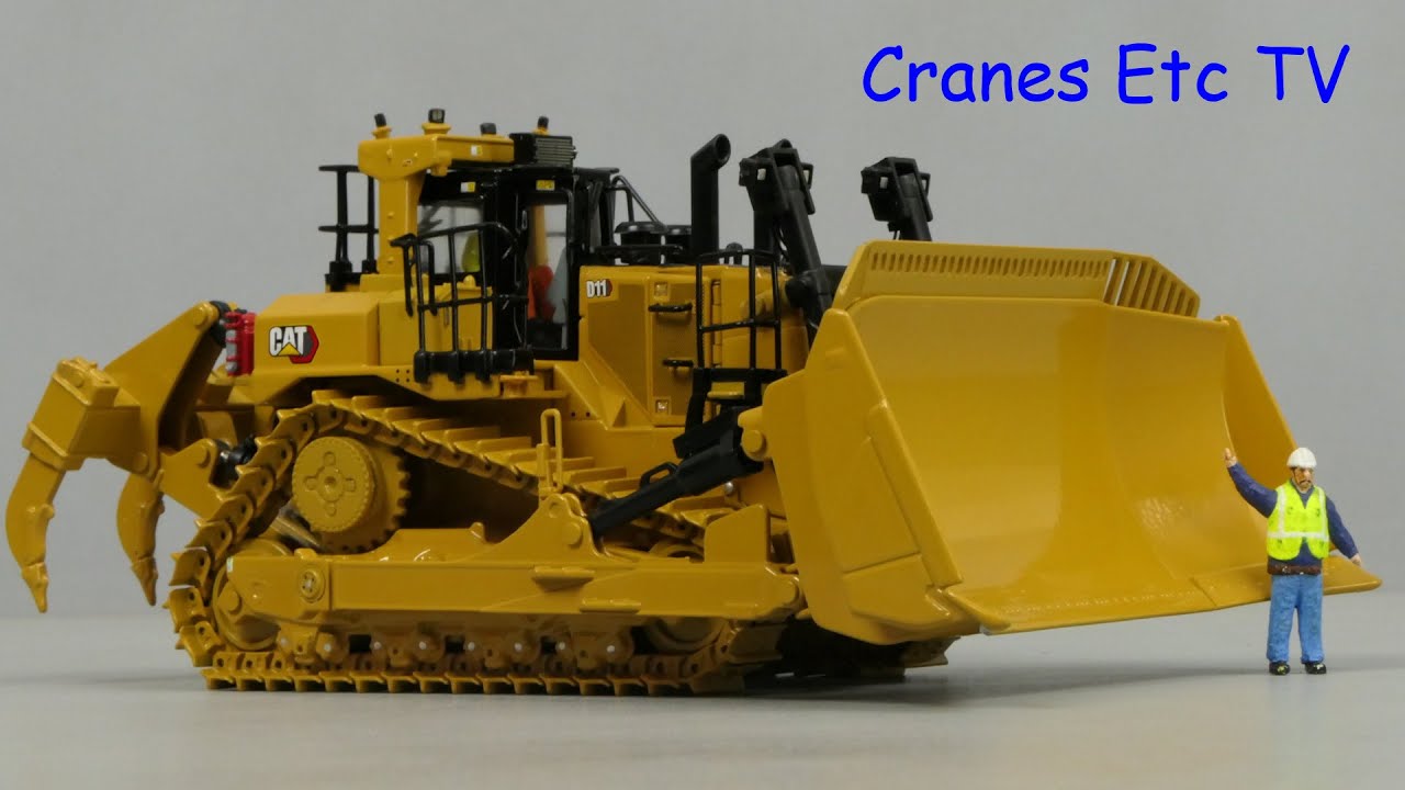 Diecast Masters Caterpillar D11 TKN  Dozer by Cranes Etc TV