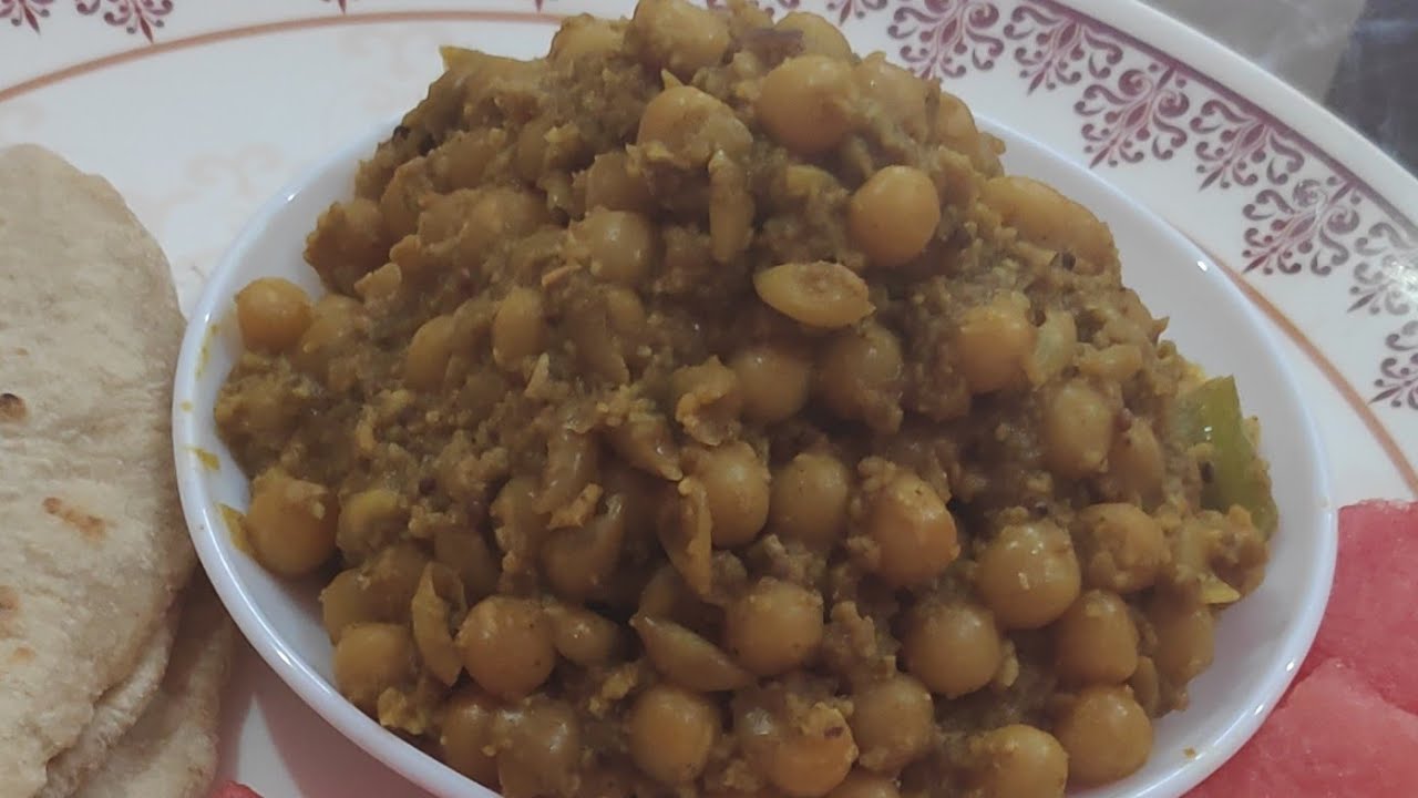 How to make a ruchik Goan Style chanyachi  usal ? in konkani language