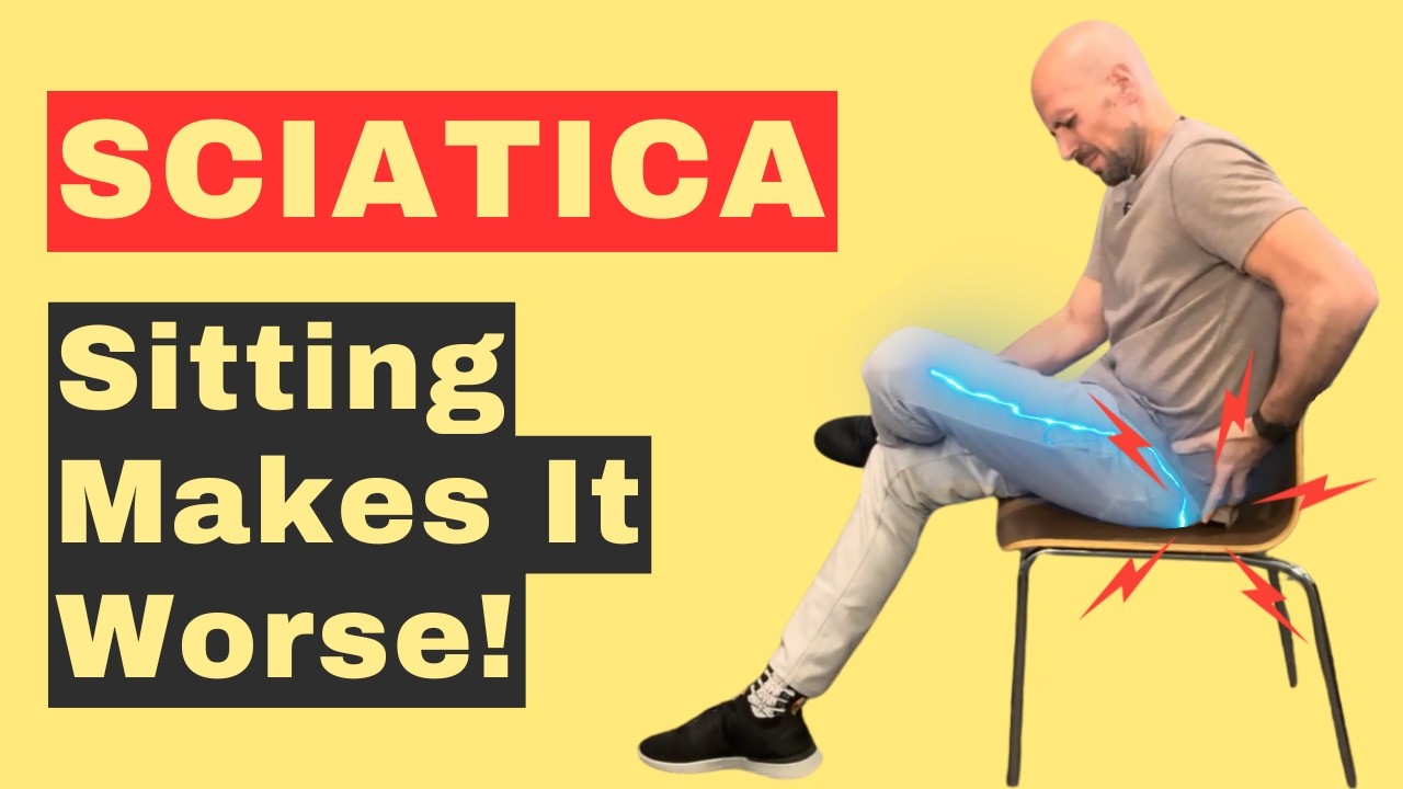 Best Sitting Position for Sciatica, How to Stop Sciatica While Sitting | Dr. Matthew Posa