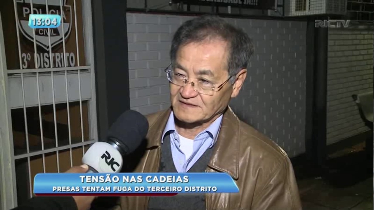 Presas se revoltam e tentam fugir do Terceiro Distrito Policial de Londrina