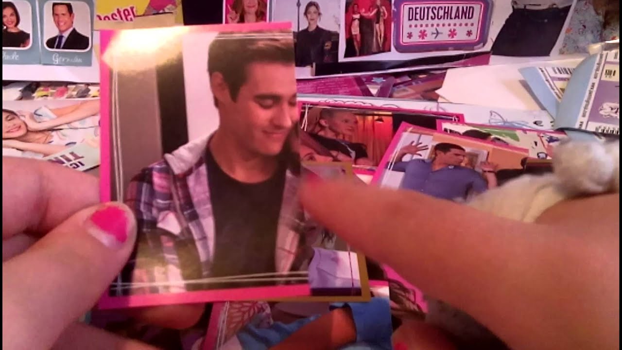 Mein Violetta Stickeralbum + 6 Stickert&uuml;tchen