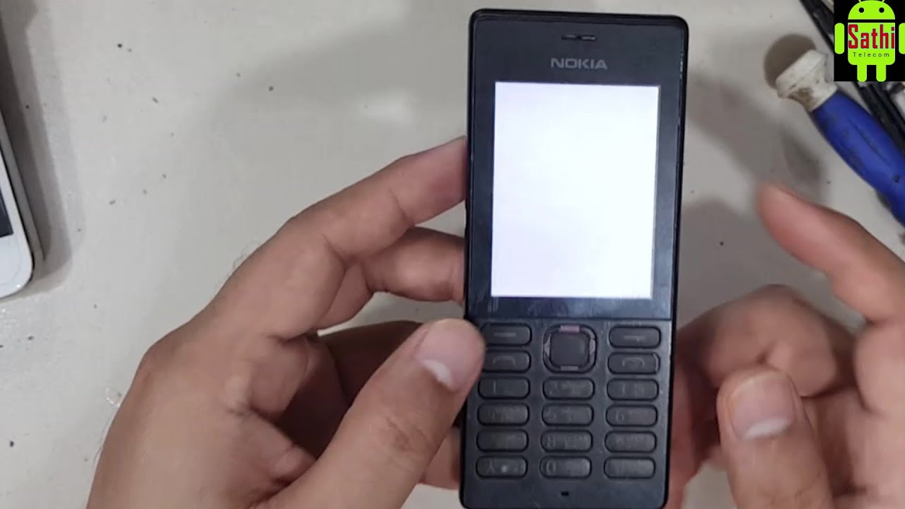 Nokia 150 RM-1190 White Display Solution/Nokia RM-1190 White LCD 100% Easy Soliation