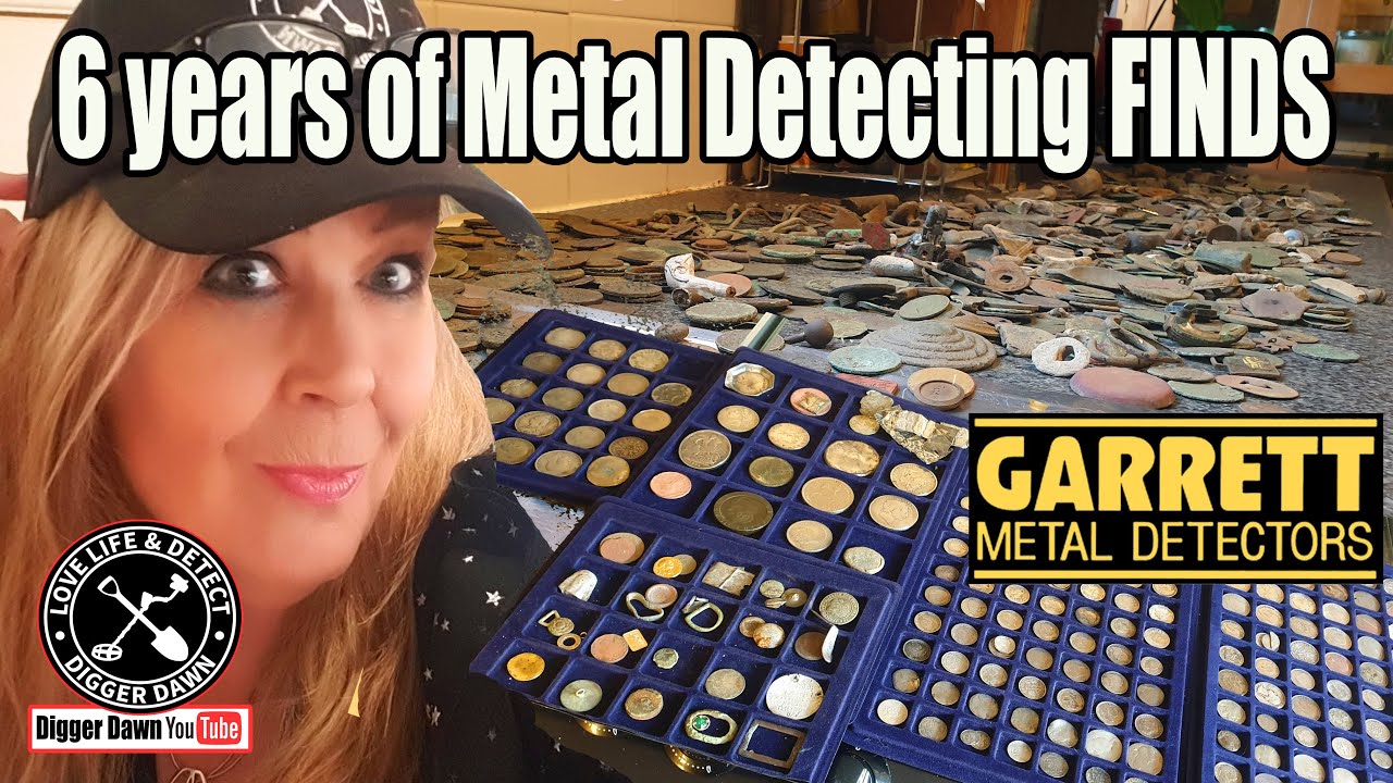 ALL my metal detecting finds - 6 years of metal detecting
