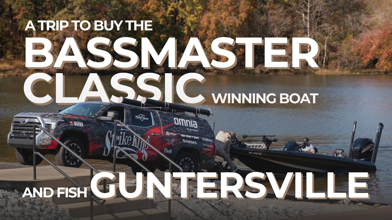 Buying a Bassmaster Classic–Winning Boat & Fishing Lake Guntersville (FULL LENGTH)