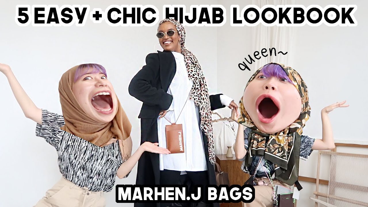 5 Easy & Chic Hijab Lookbook (I’m sorry but we’re so good…lol) Ft. Marhen.J | Q2HAN