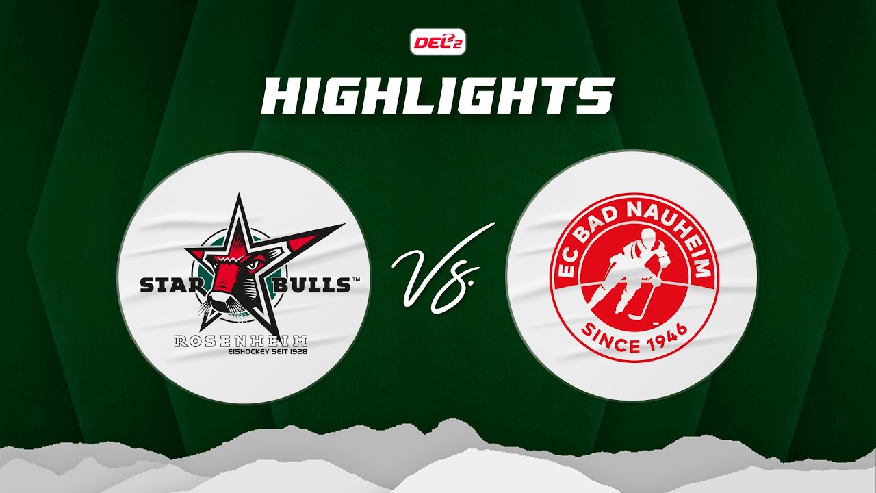 Starbulls Rosenheim vs EC Bad Nauheim - Game Highlights