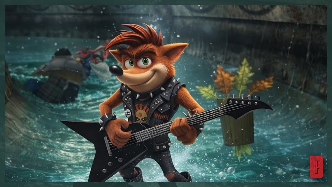 Crash Bandicoot 2 - The Eel Deal - Metal Cover Suno AI