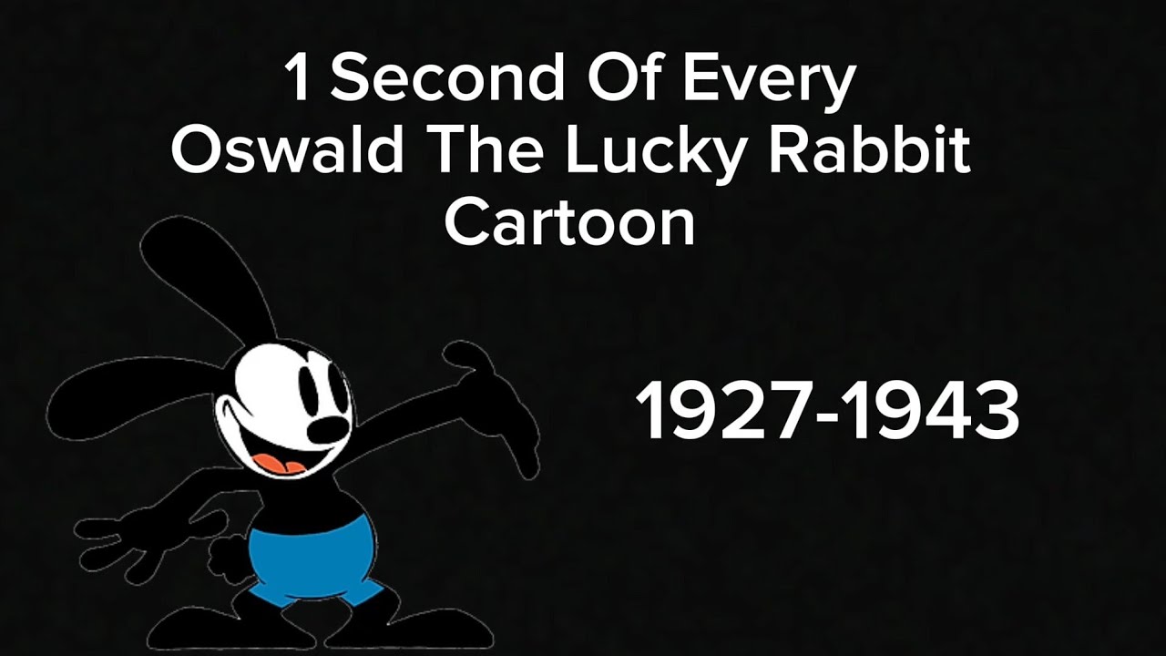 1 Second Of Every Oswald The Lucky Rabbit Cartoon (1927-1943)