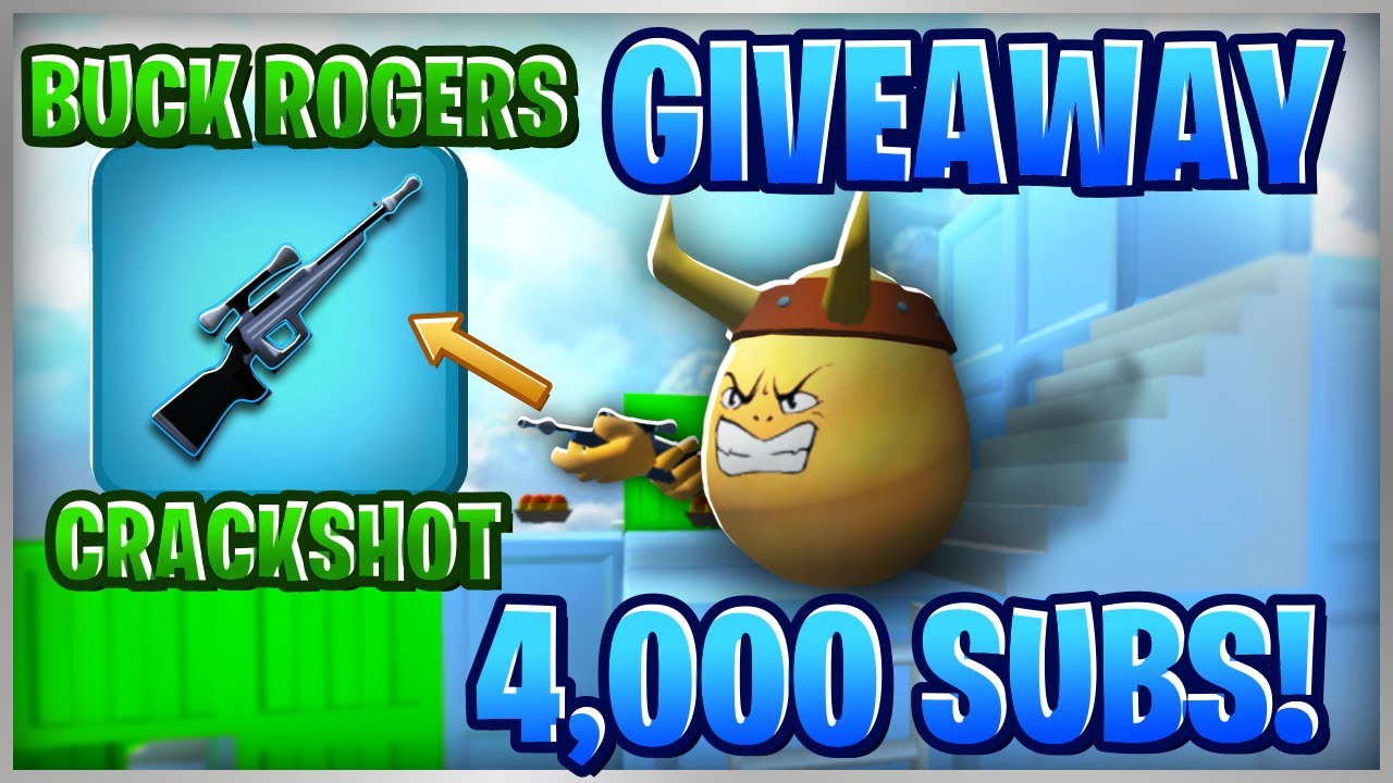 4,000 Subs & Buck Rogers Crackshot Giveaway! | Shell Shockers