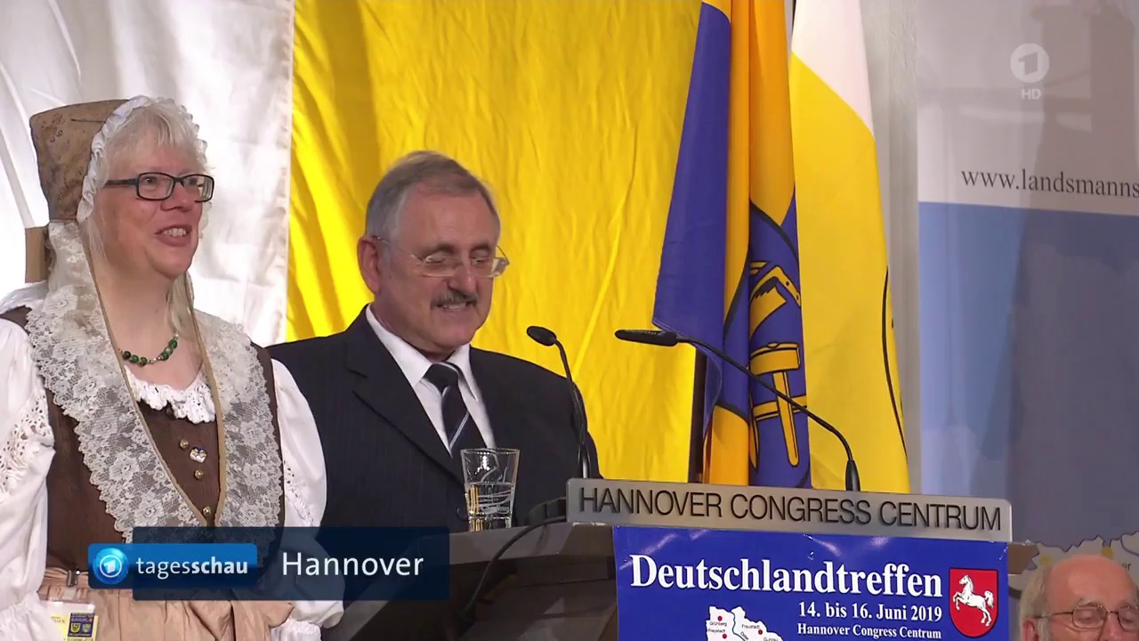 Tagesschau: Deutschlandtreffen der Schlesier, Hannover 2019