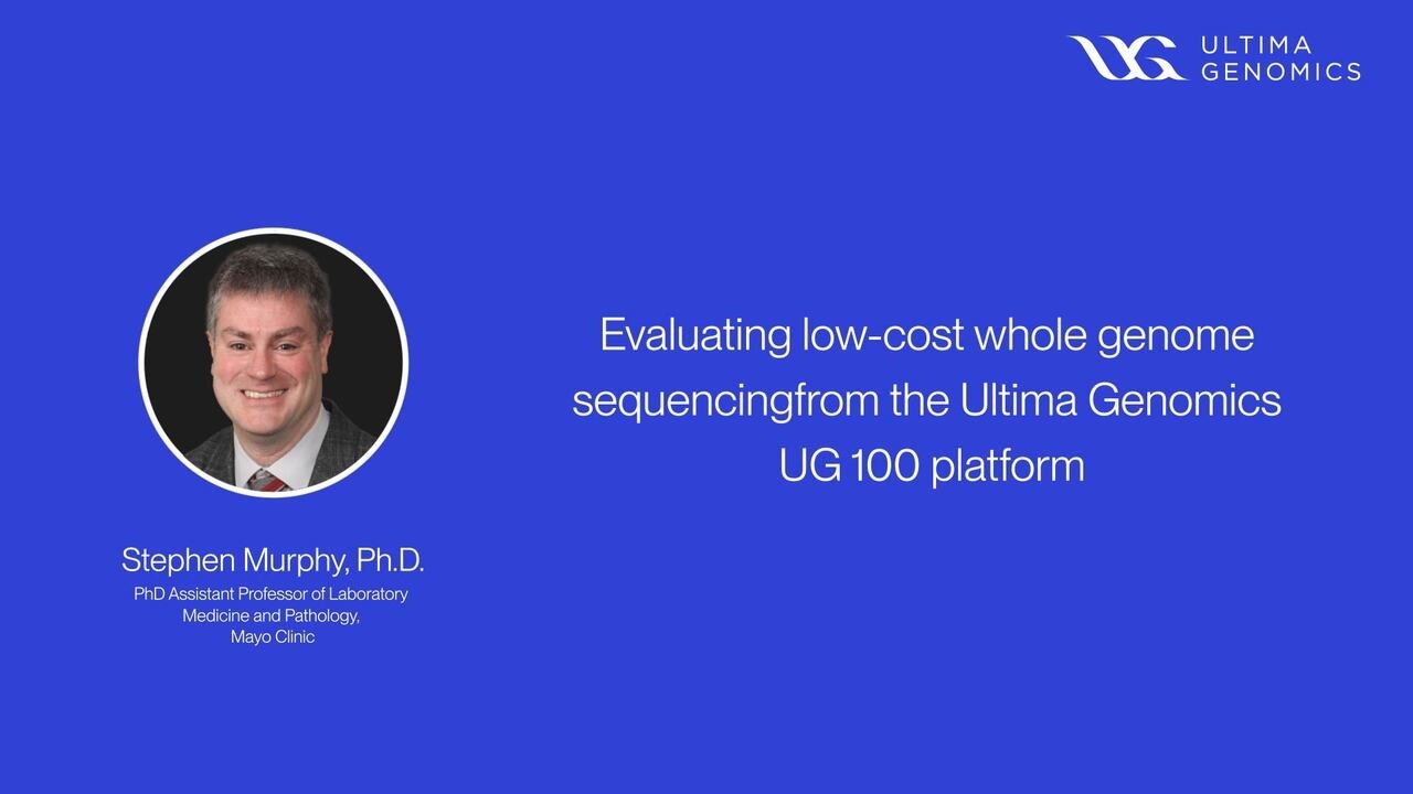 Evaluating low-cost whole genome sequencing from the Ultima Genomics UG 100 platform