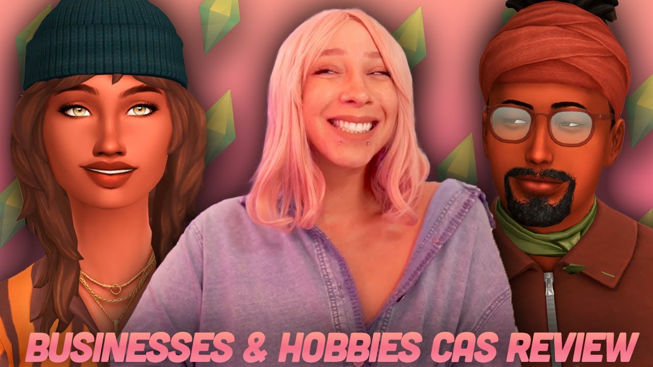 SIMS 4 BUSINESSES & HOBBIES | IS THE CAS WORTH IT? 👀
