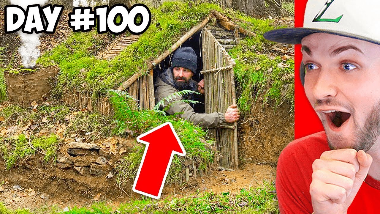 На строительство ушло *100 ДНЕЙ*! (Подземное убежище для выживания)