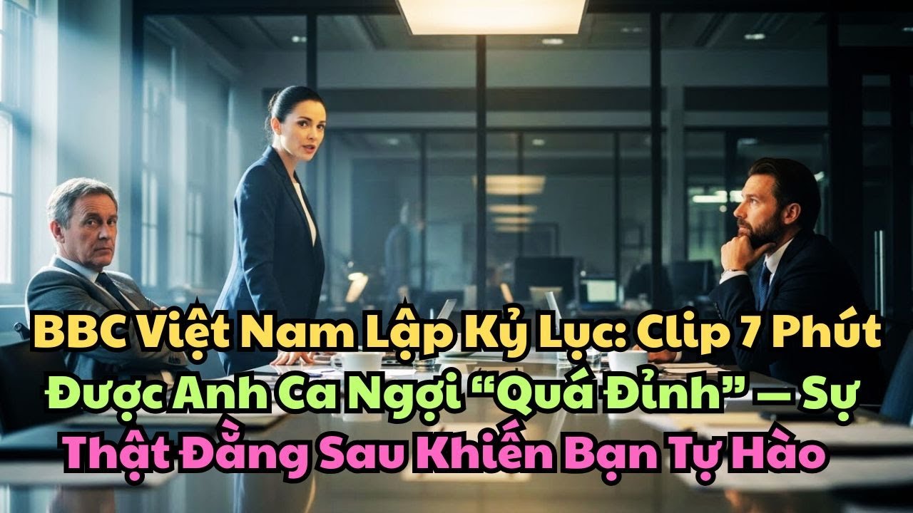 7 Phút Về Việt Nam Khiến Nước Anh “Phát Sốt”