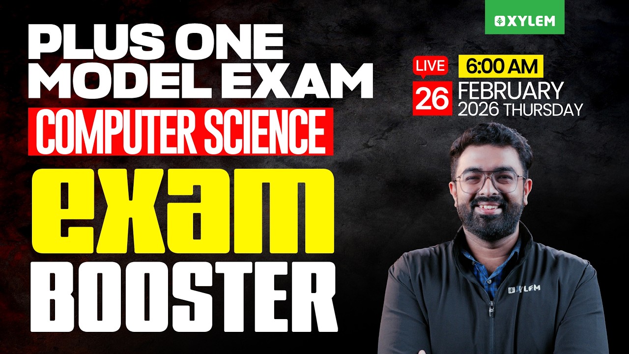 Plus One Computer Science | Exam Booster | Xylem Plus One