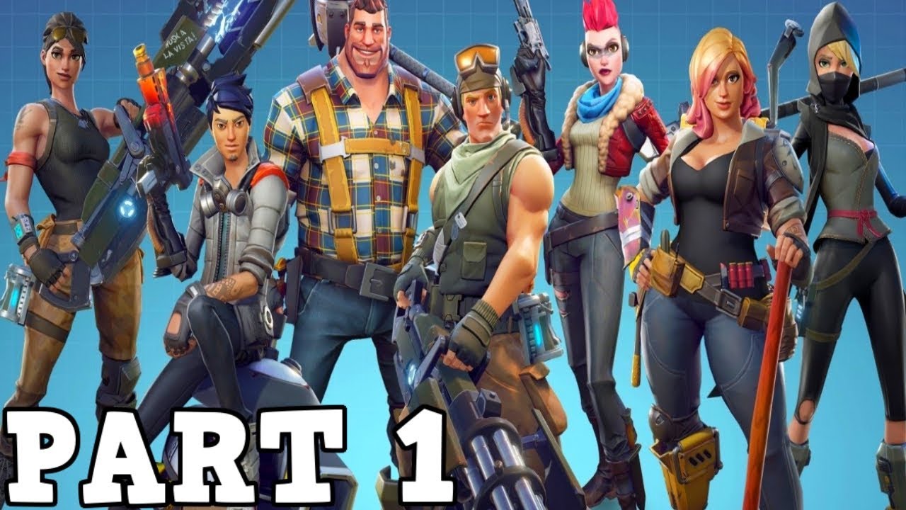 FORTNITE SAVE THE WORLD Gameplay Walkthrough PART 1 Intro - No Commentary PC