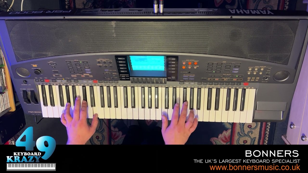 Aerial Assault - Level 2 (Night Sky) Theme Remix Played On Yamaha PSR-8000