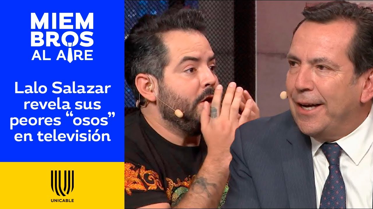 ¡Las crudas experiencias de Lalo Salazar como corresponsal de Guerra! | Miembros al Aire | Unicable