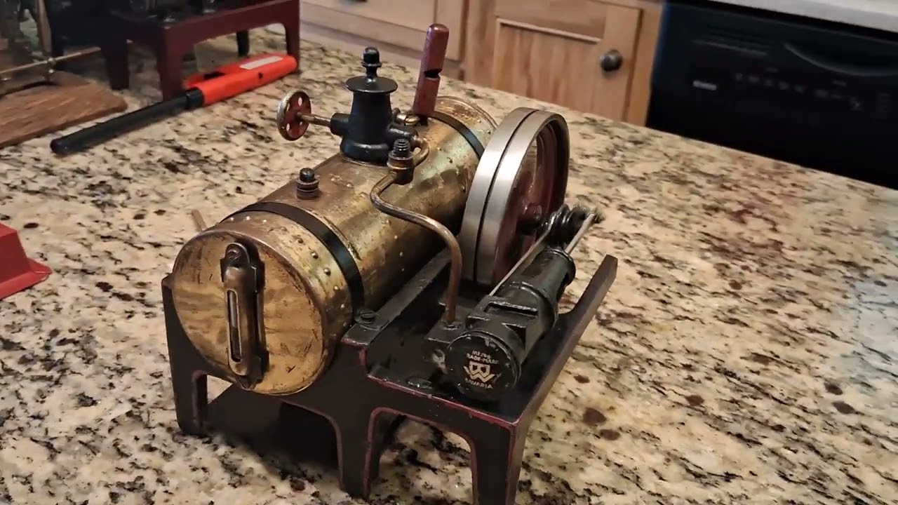 Bing horizontal steam engine from the 1930s