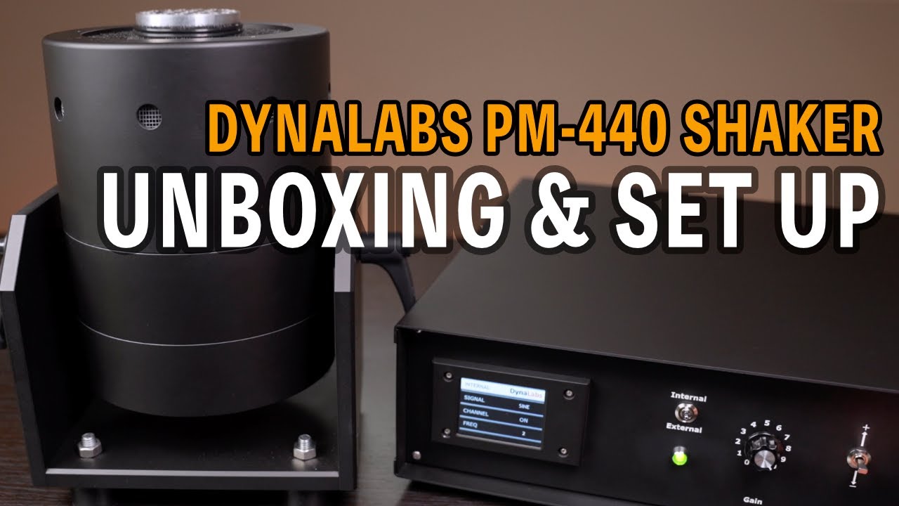 Unboxing and Set Up - Dynalabs Vibration Shaker Models PM-440 and PM-250