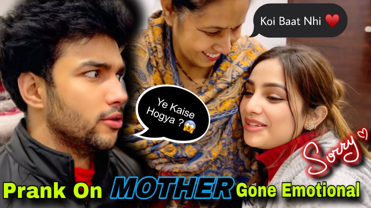 Pregnancy Prank On Mother Gone Wrong || Surprise 🎁| @tusharshrutivlogs 