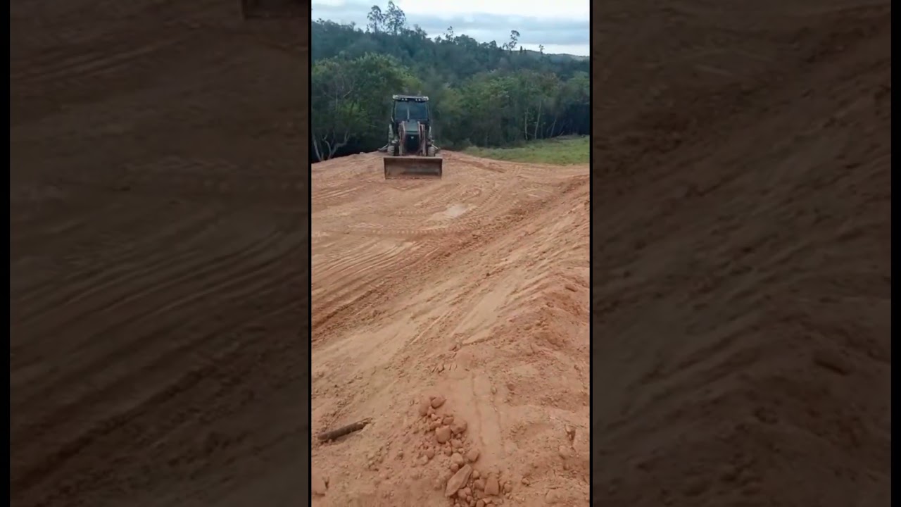Terraplanagem em Terreno Declive 1000m2 Residencial Iguatemi IV #shorts
