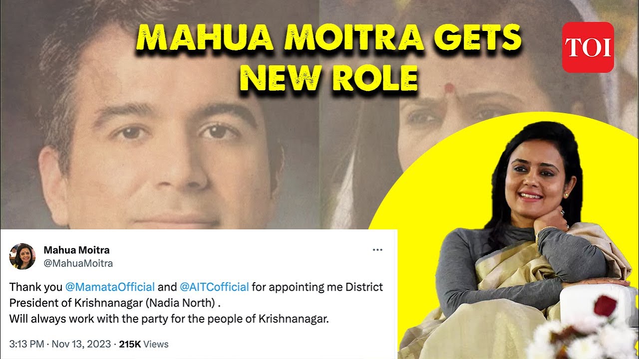 Cash-for-query: Amid ethics panel probe, TMC gives new role to Mahua Moitra