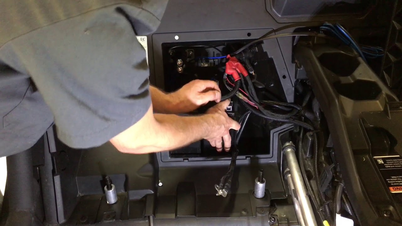 OLD Gen 1 Can-Am X3 2nd Battery Kit Installation Video from UTV Stereo