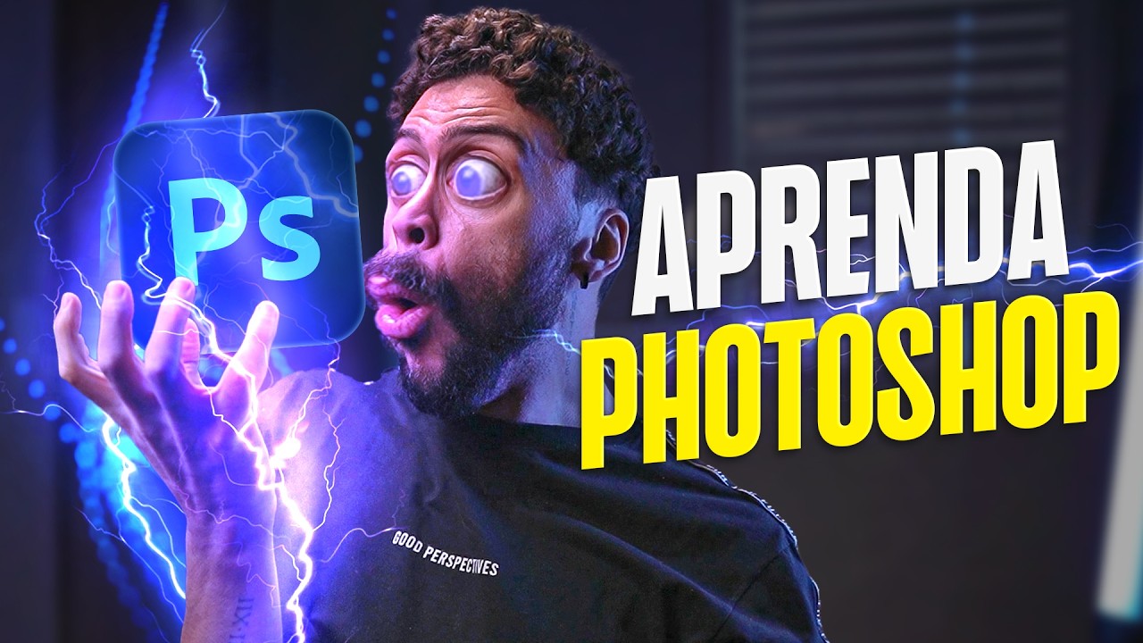 Como APRENDER Photoshop em 2025 | Tutorial Adobe Photoshop