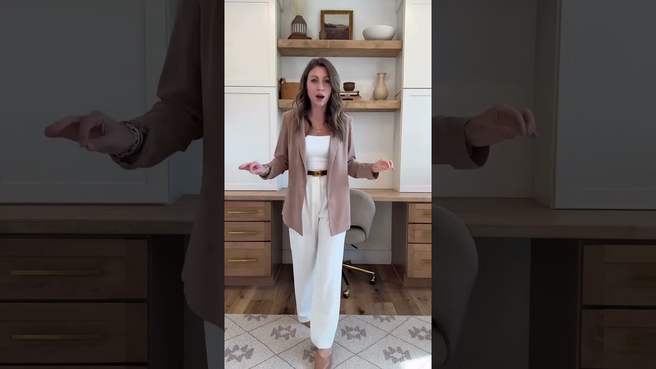 Amazon Workwear: Perfect Trousers for Business Casual & Office Outfits! #shorts #amazonfashion
