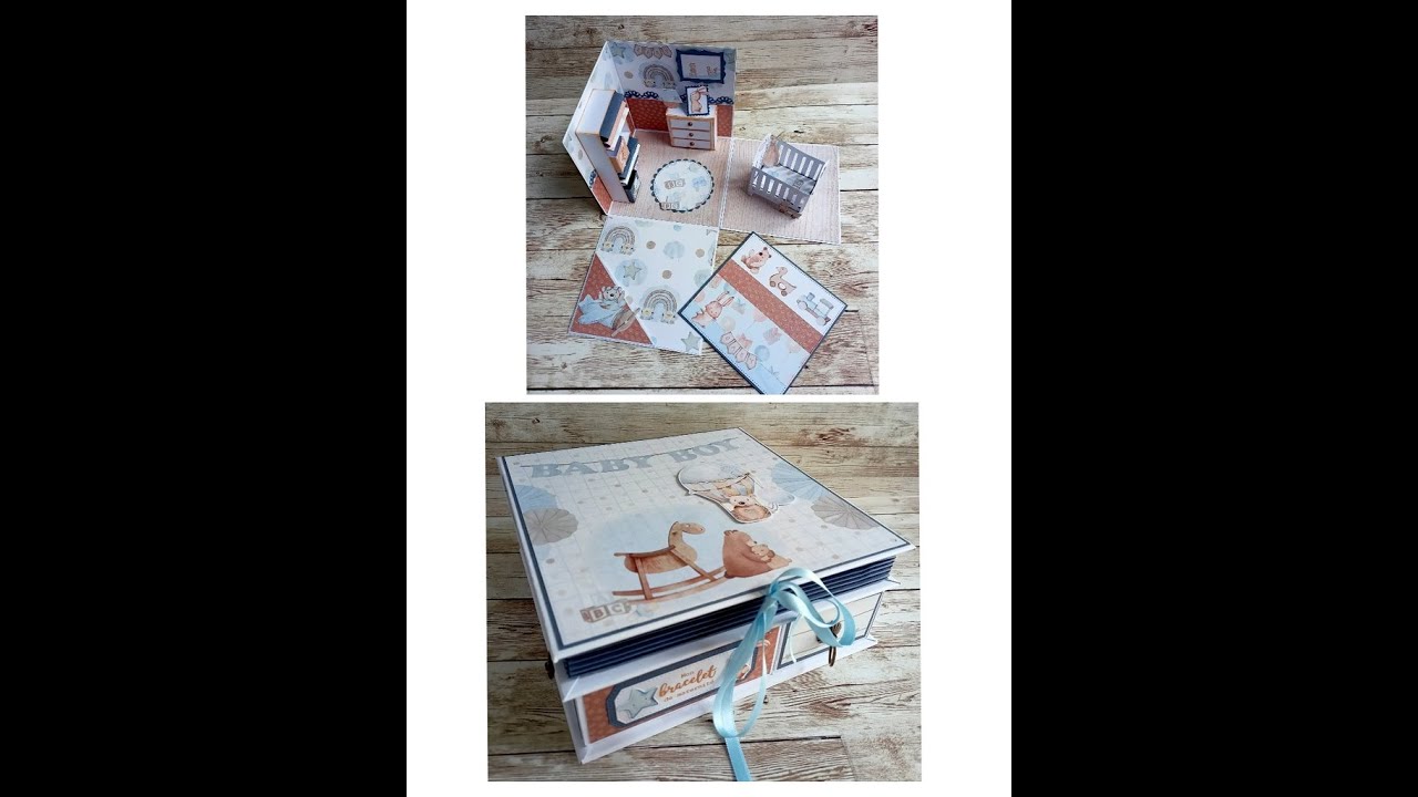 PRESENTATION Coffret naissance N°4 et sa boite à explosion Lullaby Baby Boy