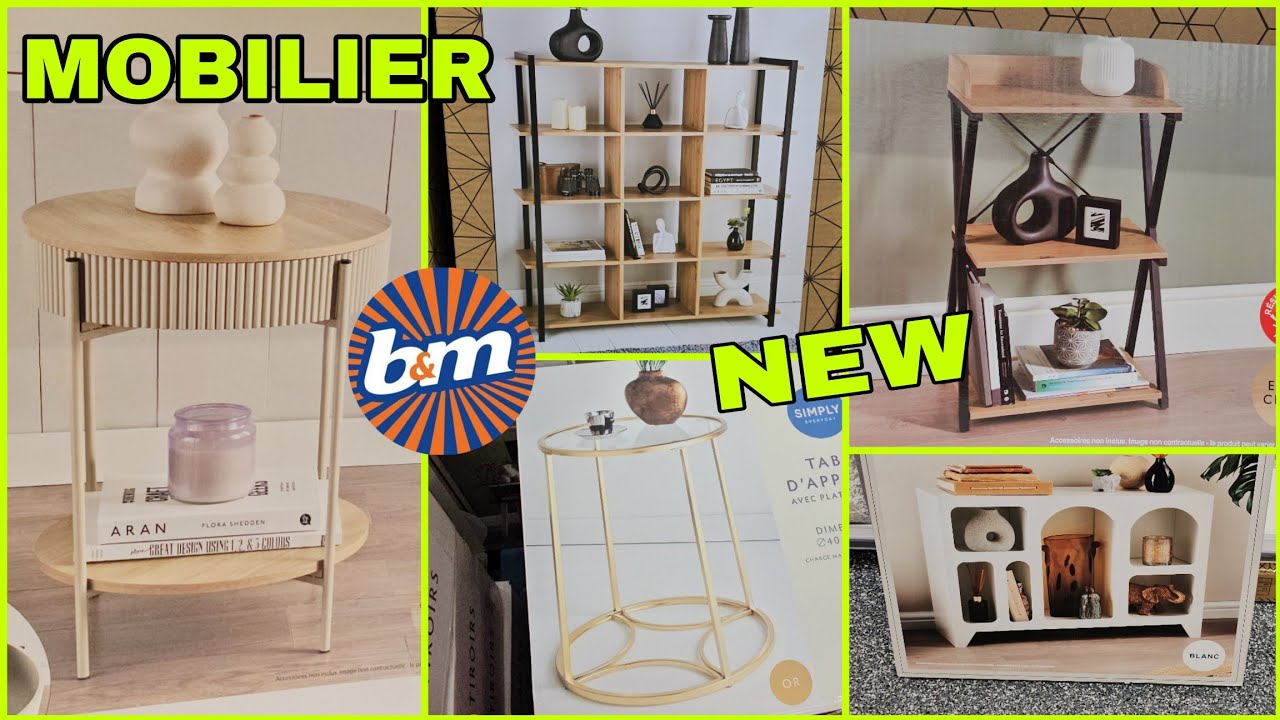 🔴B&M 100% MOBILIER A PETIT PRIX! NOUVEAUTÉS 3.07.25 