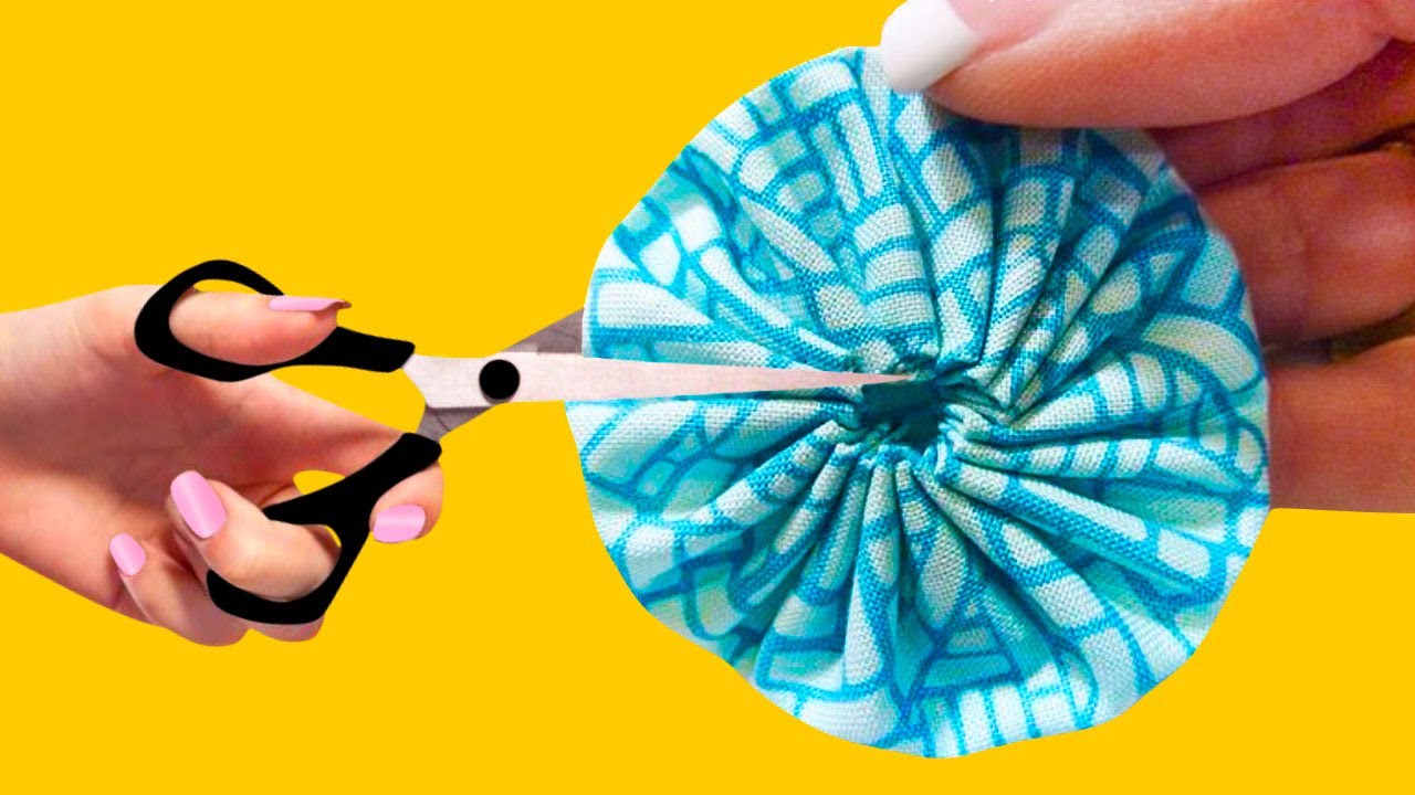 7 IDEIAS BRILHANTES COM FUXICOS DE TECIDO  IDER ALVES
