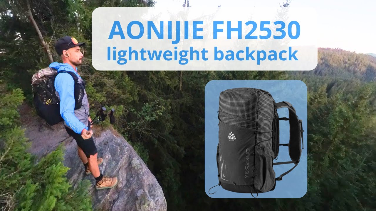 🎒 AONIJIE FH2530/C9111 Fastpack Review: 🏆 Best Lightweight Hiking Backpack for Fastpacking 🏃🏼‍♂️