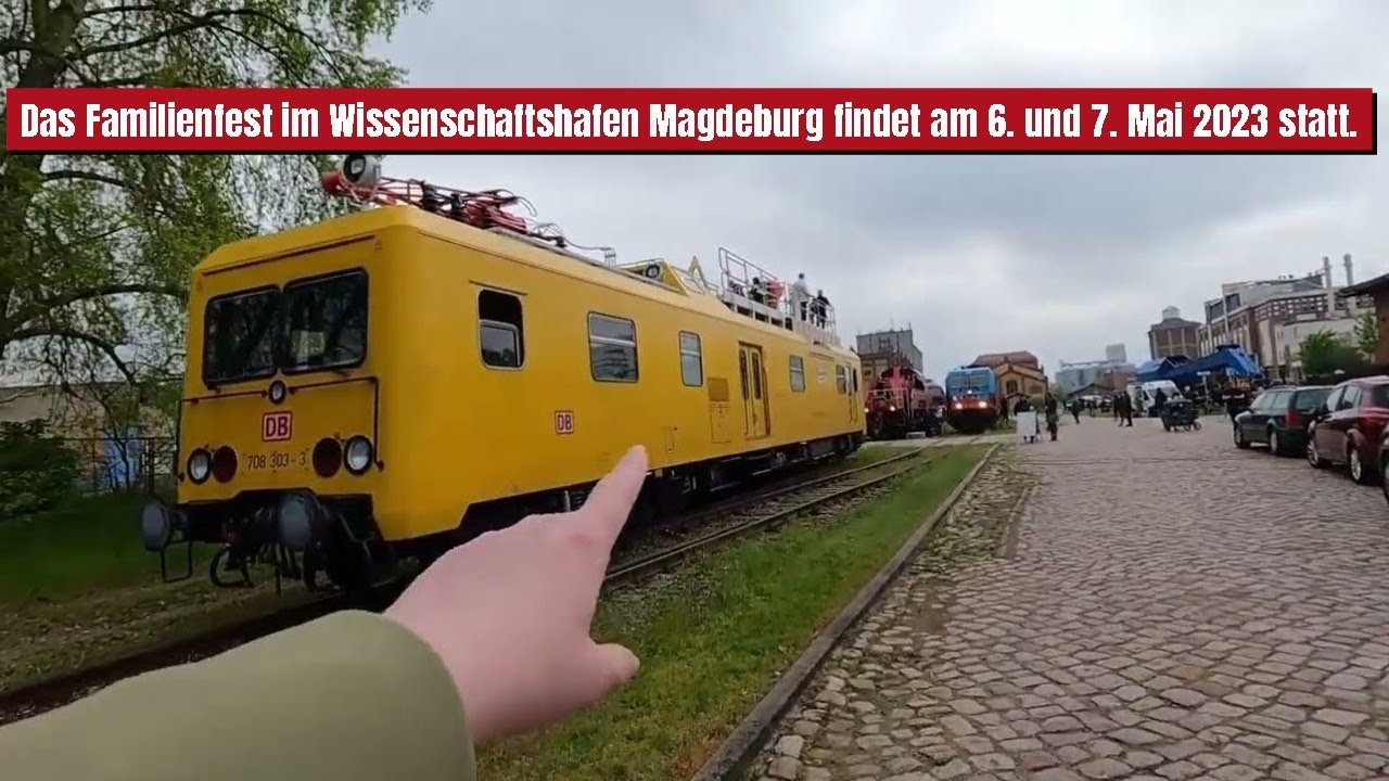 Das Familienfest im Wissenschaftshafen Magdeburg findet am 6. und 7. Mai 2023 statt.