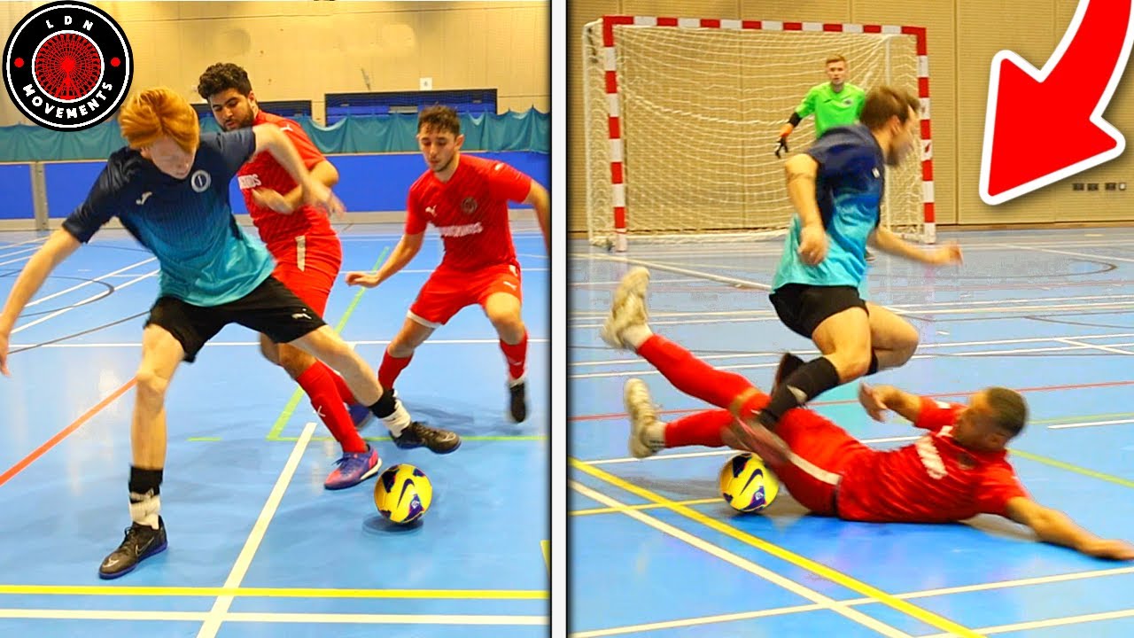 I Played in a PRO FUTSAL MATCH & There Was LOTS OF FOULS! (Football Skills & Goals)