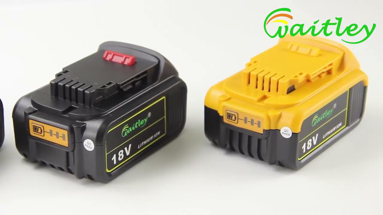 Waitley dcb200 для dewalt 20v 18 v и 18vot max xr инструменты 18v 6.0a запасная литиевая батарея