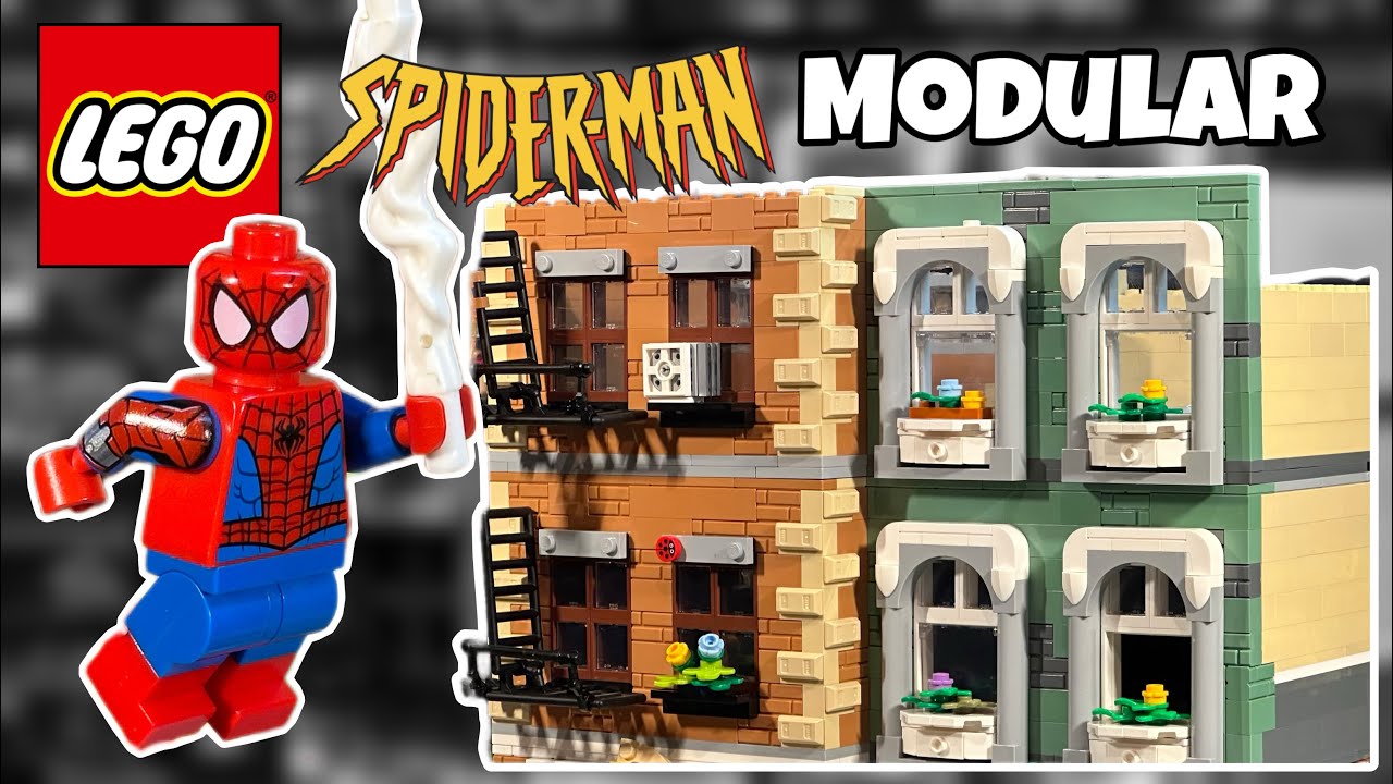 The Perfect Modular Exterior! | Lego Spider-Man: Peter Parker’s Apartment Episode 2