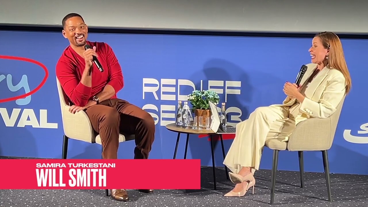 ‏   Conversation with  Will Smith At Red Sea Film Festival 2023 Jeddah