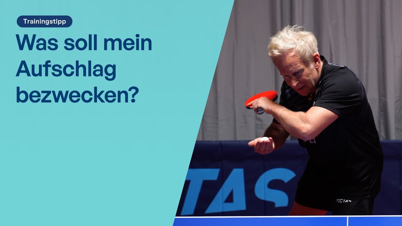 Tipp: Erwartungshaltung nach eigenem Aufschlag