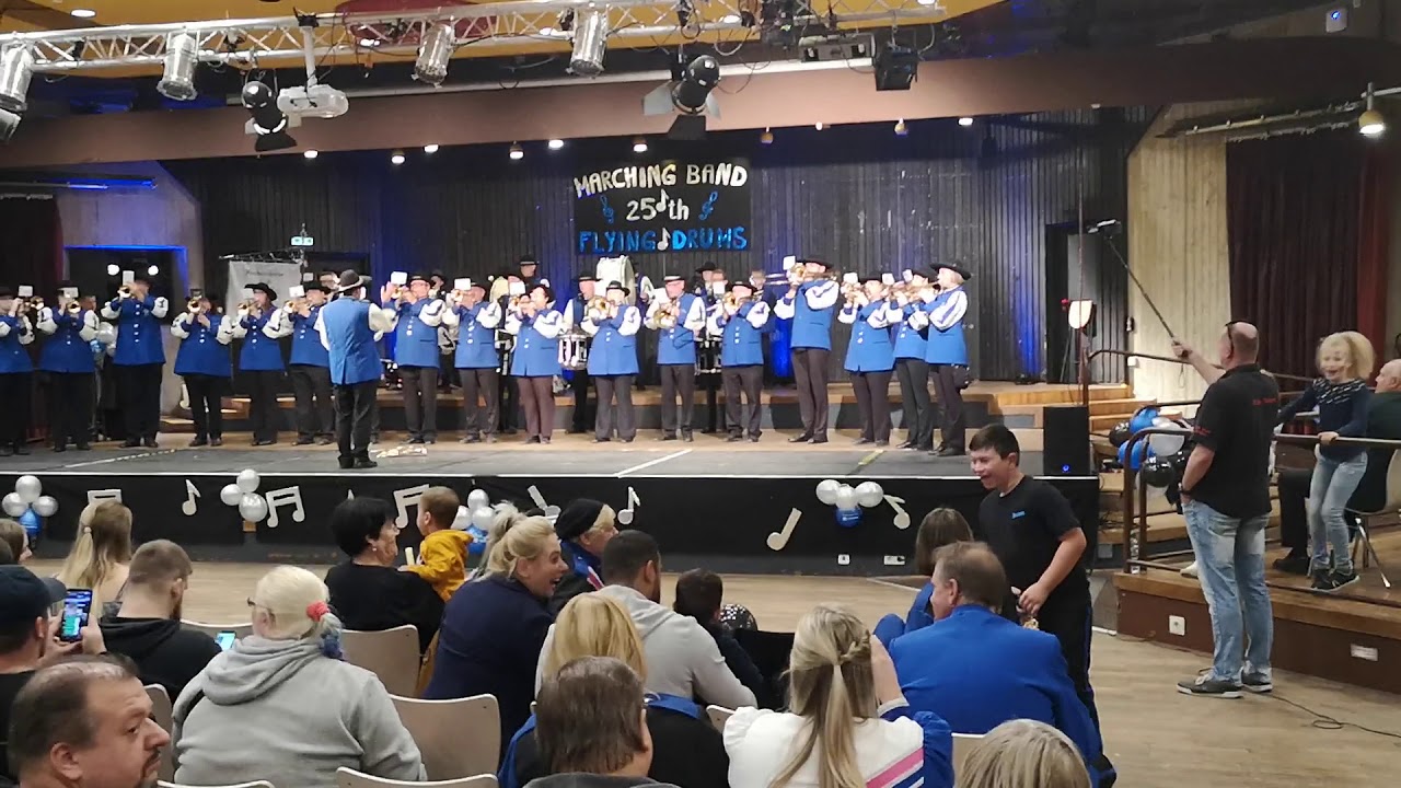25 Jahre Marchingband Flying Drums Hannover Fanfarenkorps Hannover