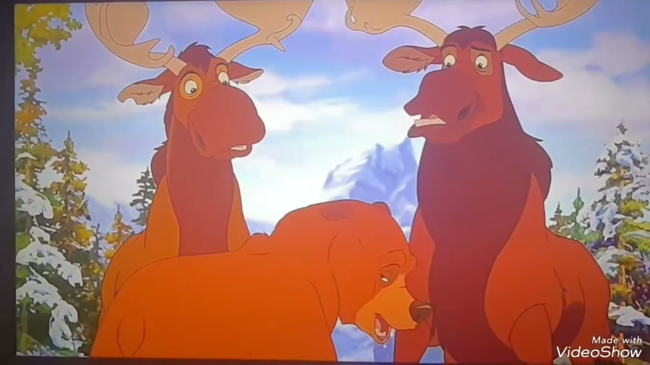 “Irmão Urso 2” da Disney, Todas as cenas de Rutt, Tuke e as alcetes (Português Brasil)