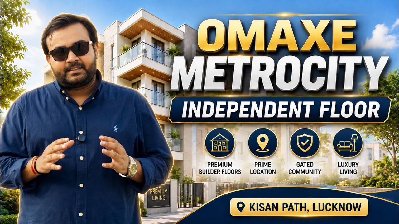 Inside Omaxe Metro City Lucknow: Is This 3 BHK Floor Worth It? 🏠 #3bhk #luxuryflats #4bhk #flats