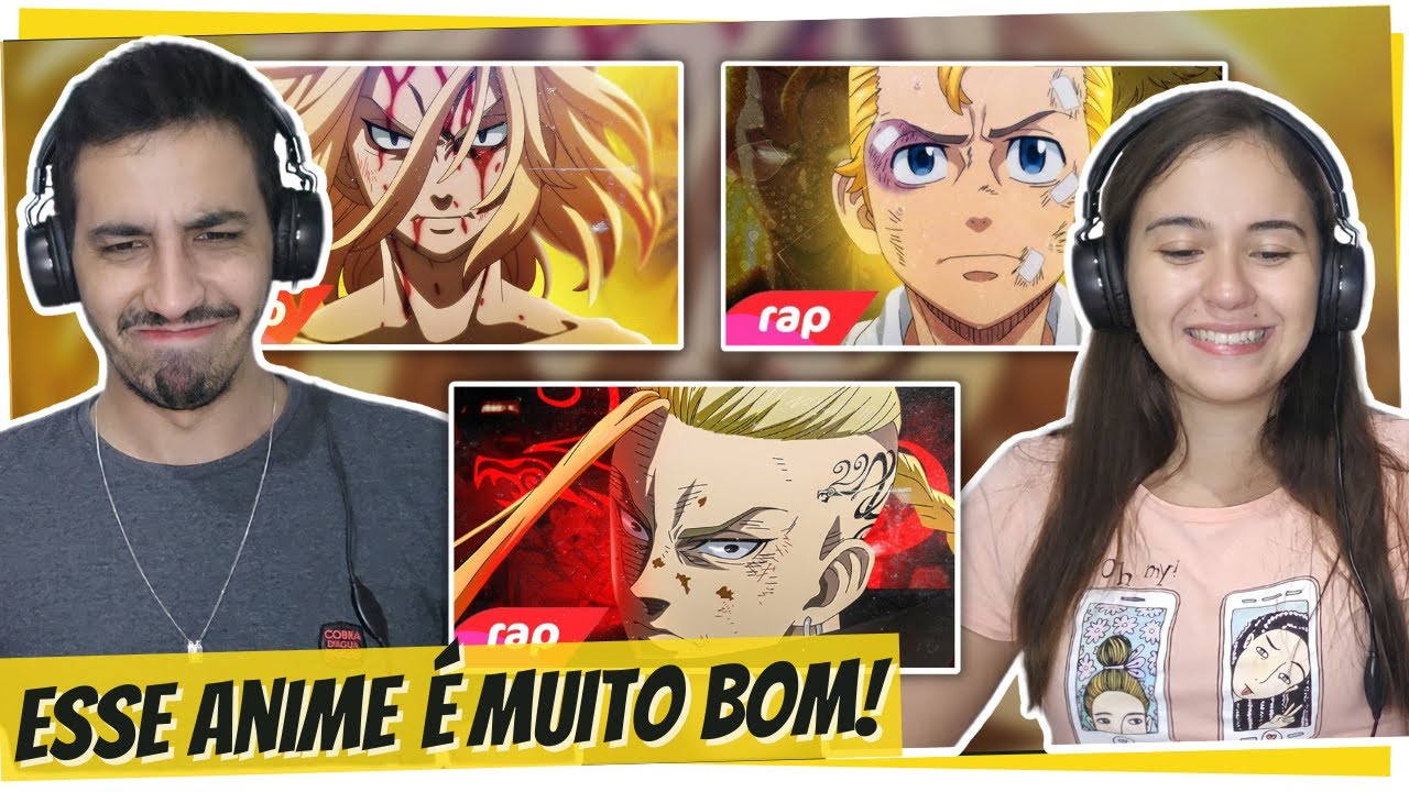 REACT Rap do Takemichi, Mikey e Draken | TOKYO REVENGERS | 7 Minutoz | Aliança Pirata