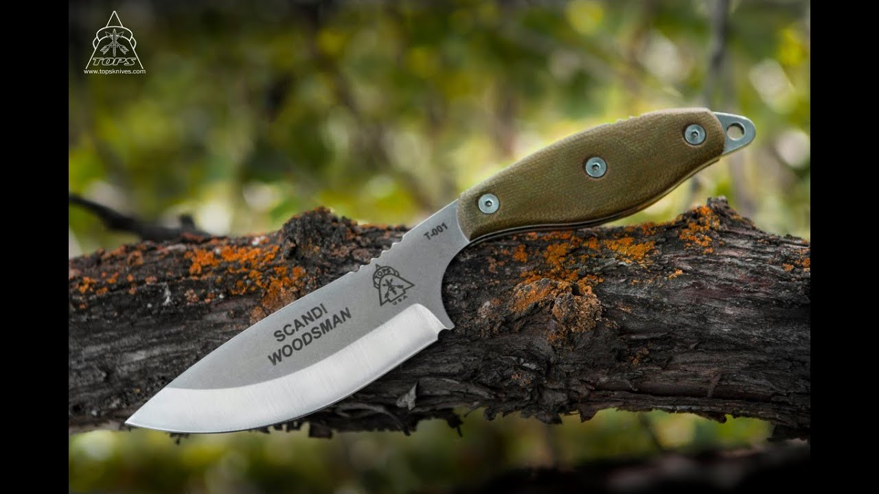 TOPS KNIVES presents the SCANDI WOODSMAN