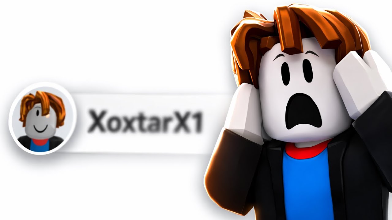 🔴NOUL CONT DE ROBLOX ESTE AICI!