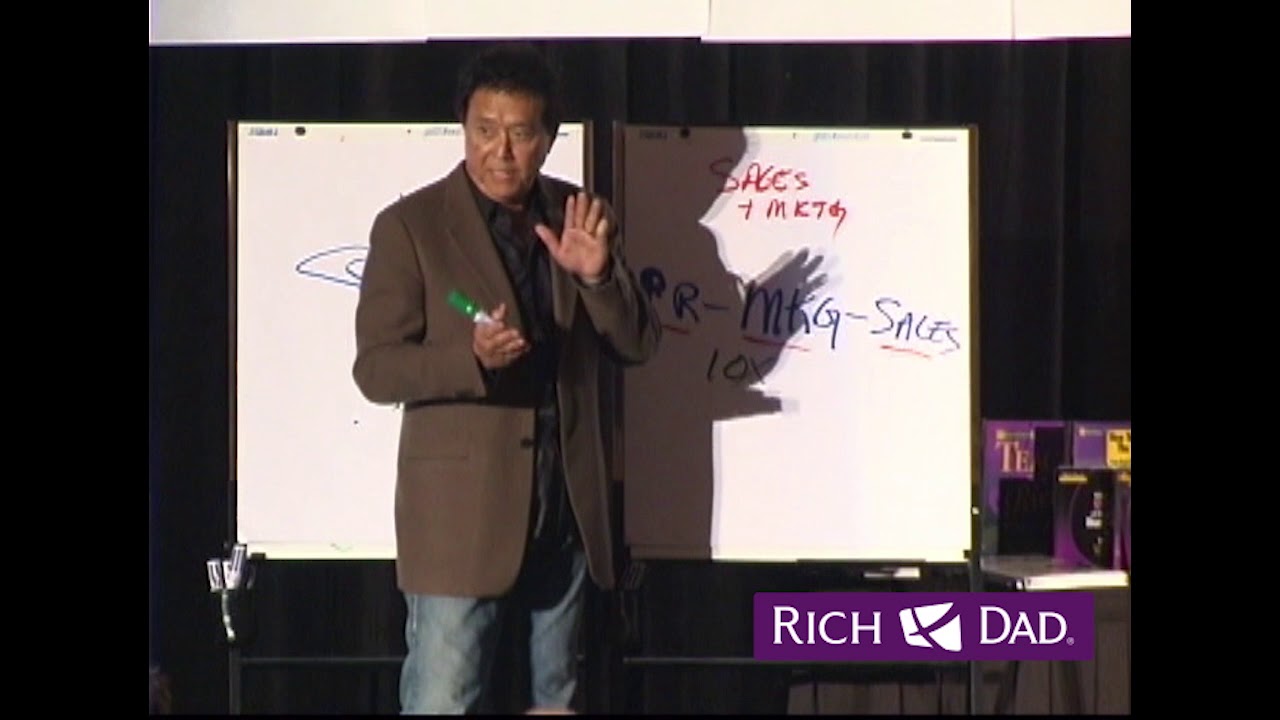 If You Can't SELL, You Don't Make MONEY! -ROBERT KIYOSAKI