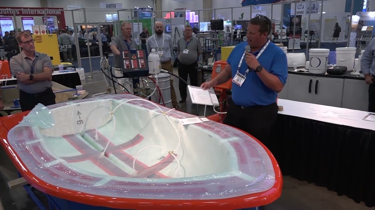 Silicone Bag Infusion for Marine Manufacturing | CAMX 2021