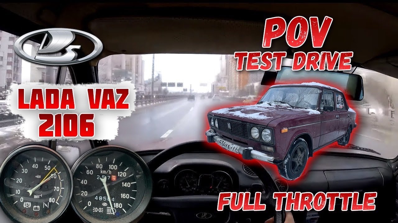 Lada VAZ 2106 // Riva - POV TEST DRIVE. Driver’s eye