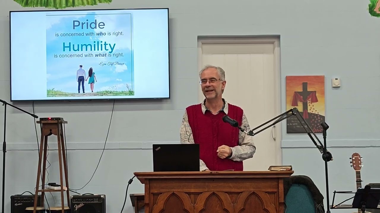 Pride And Humility. 2 Chronicles 7.14 . Stuart Davidson